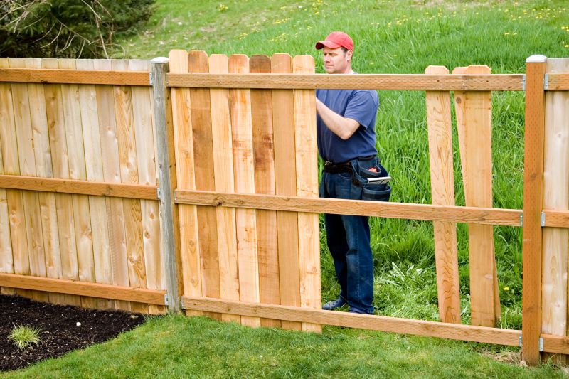 Fall Fence Maintenance